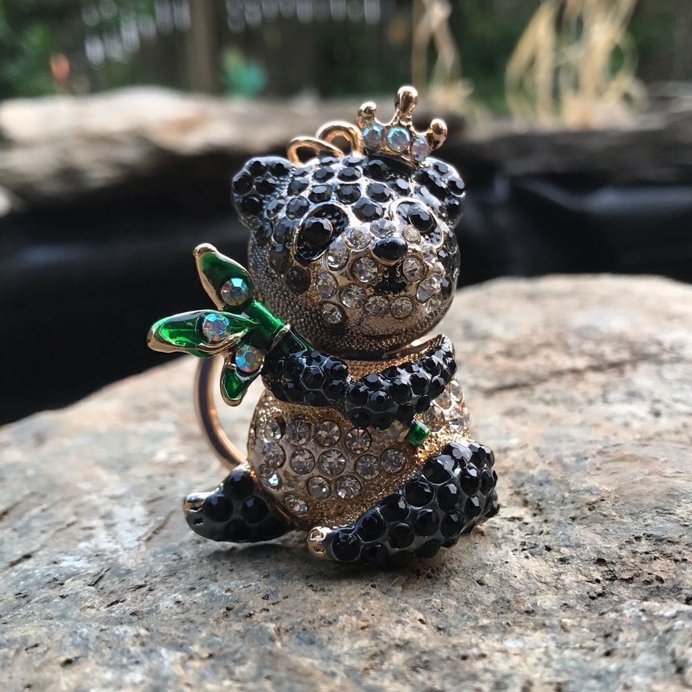 Panda Bear Keychain - Picture 3 of 11